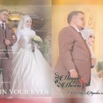 contoh album magazine wedding