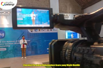 Checklist Peralatan Dokumentasi Acara yang Wajib Dimiliki