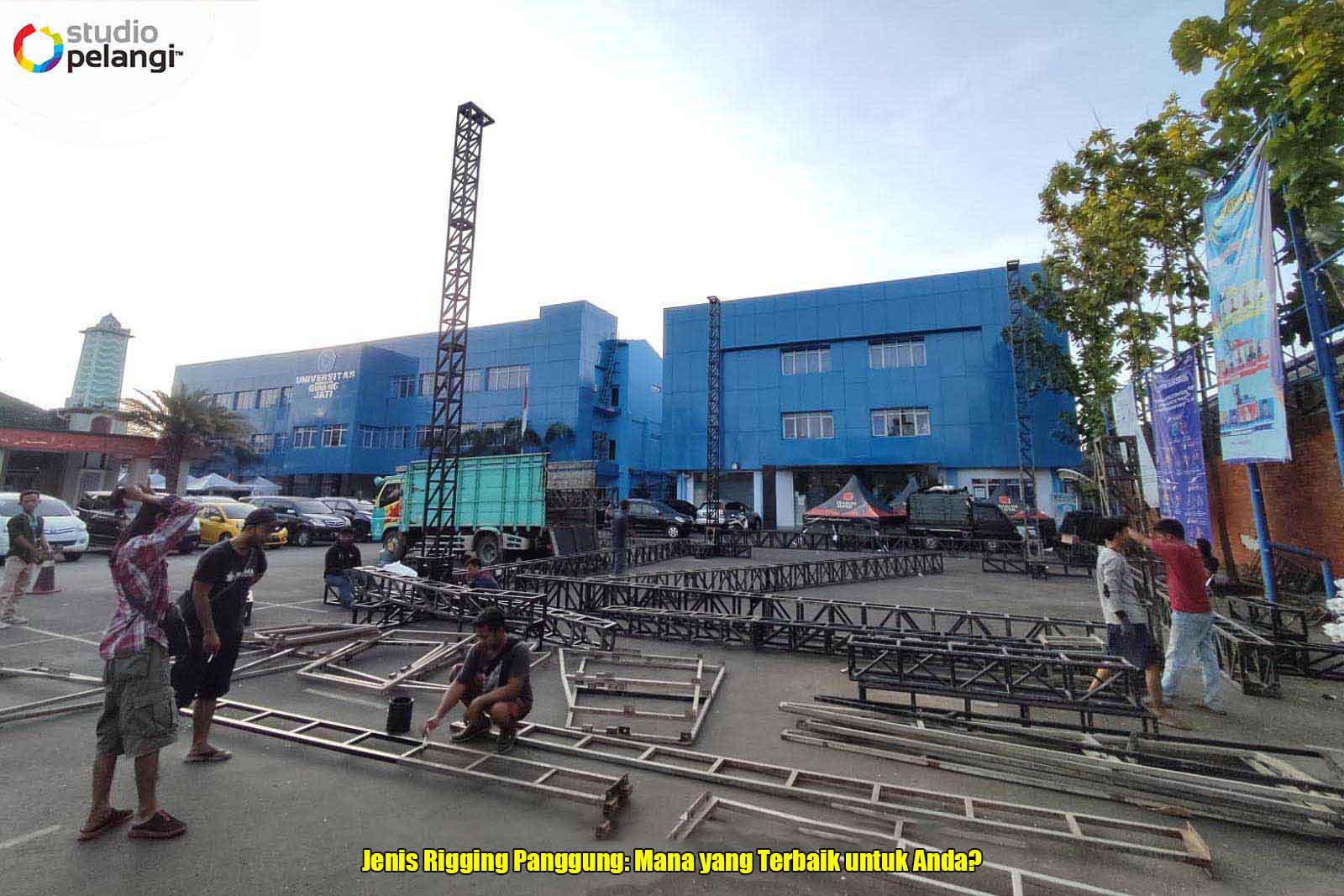 Jenis Rigging: Mana yang Terbaik untuk Anda? - Pelangi Event Production