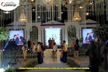 Lighting Panggung Dapat Meningkatkan Estetika dan Tata Panggung untuk Acara Wedding