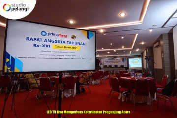 LED TV Bisa Memperluas Keterlibatan Pengunjung Acara