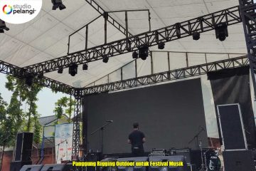 Panggung Rigging Outdoor untuk Festival Musik