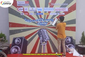 Penempatan Dekorasi yang Tepat agar Acara Semakin Menarik