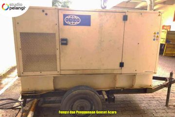 Fungsi dan Penggunaan Genset Acara