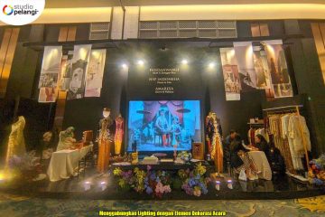 Menggabungkan Lighting dengan Elemen Dekorasi Acara