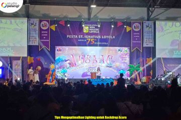 Tips Mengoptimalkan Lighting untuk Backdrop Acara
