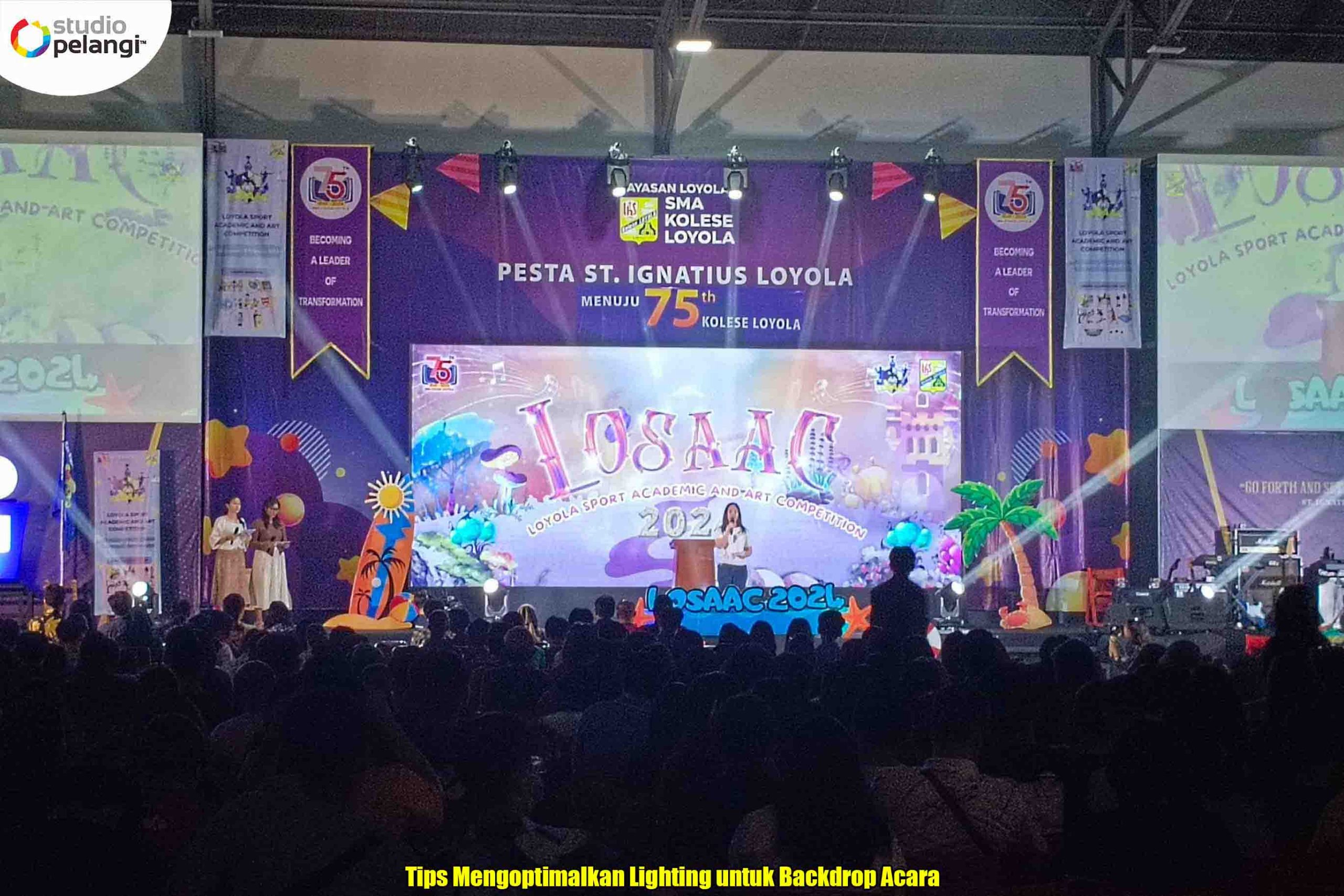 Tips Mengoptimalkan Lighting untuk Backdrop Acara