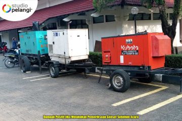 Dampak Positif Jika Melakukan Pemeriksaan Genset Sebelum Acara