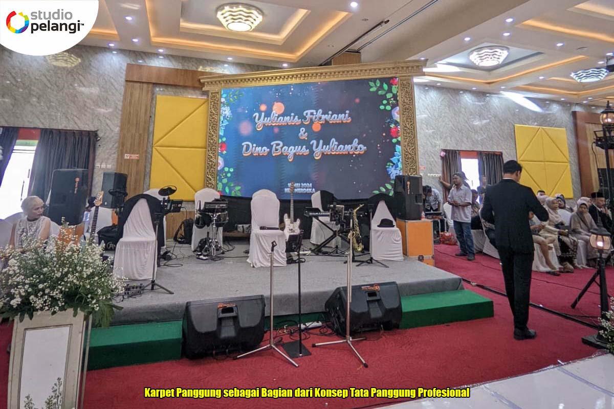 Karpet Panggung sebagai Bagian dari Konsep Tata Panggung Profesional