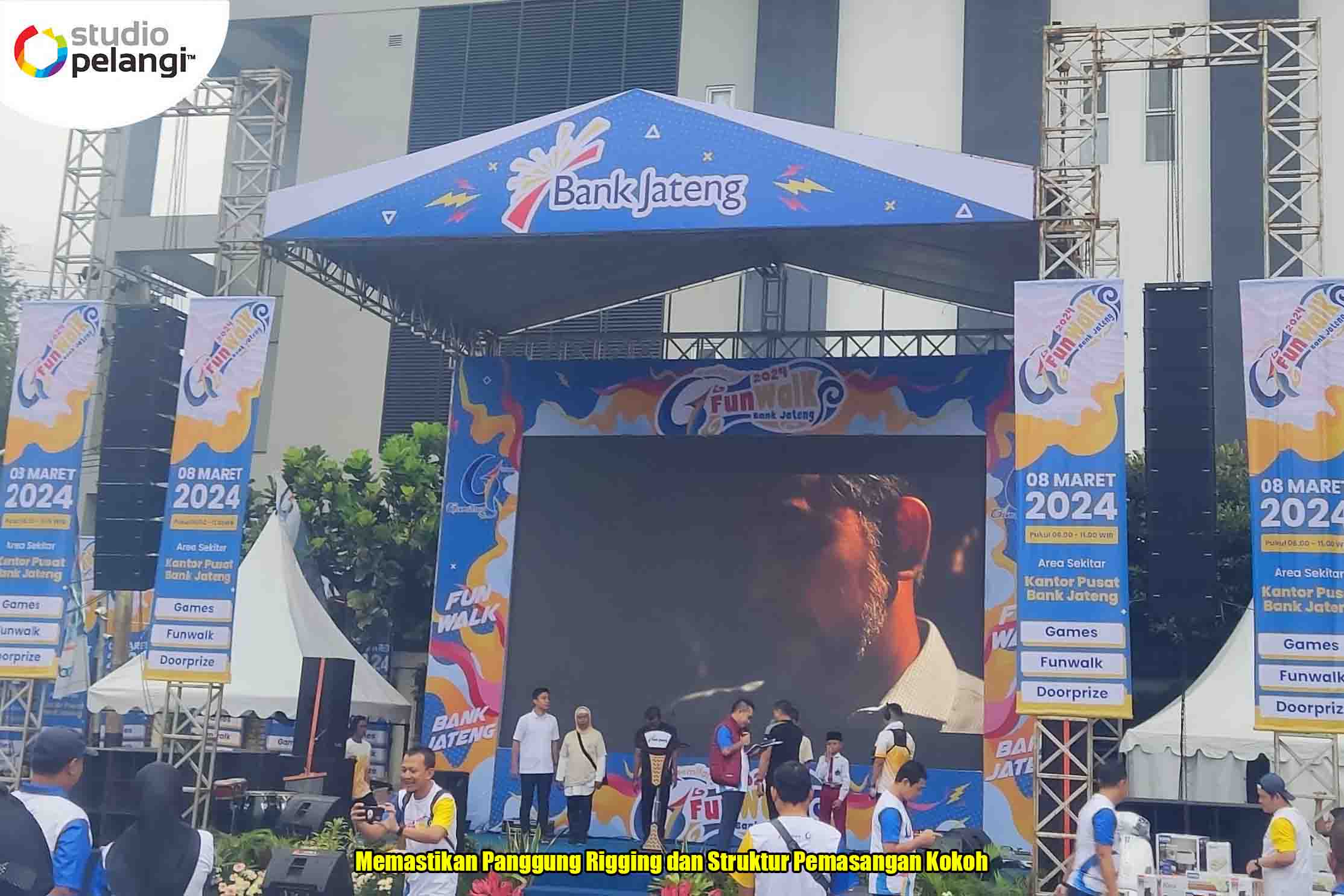 Memastikan Panggung Rigging dan Struktur Pemasangan Kokoh