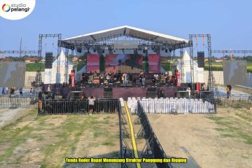 Tenda Roder Dapat Menunjang Struktur Panggung dan Rigging