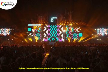 Lighting Panggung Mendukung Interaksi Penonton dengan Acara Secara Lebih Maksimal