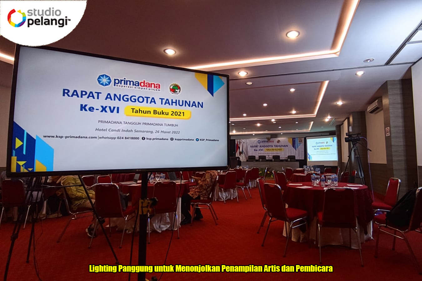 Lighting Panggung untuk Menonjolkan Penampilan Artis dan Pembicara