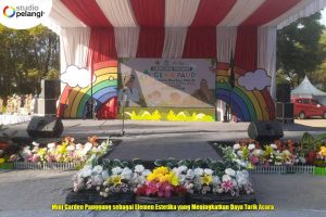 Mini Garden Panggung sebagai Elemen Estetika yang Meningkatkan Daya Tarik Acara