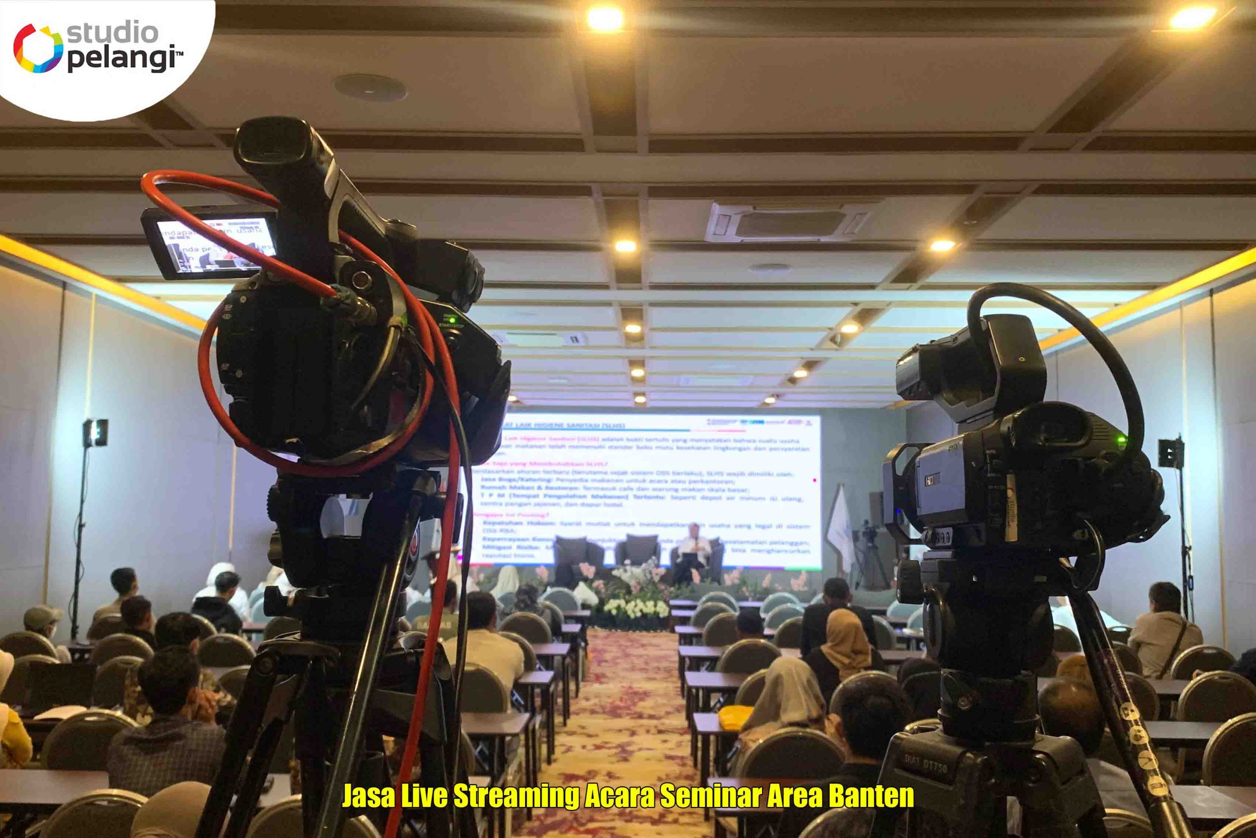 Jasa Live Streaming Acara Seminar Area Banten