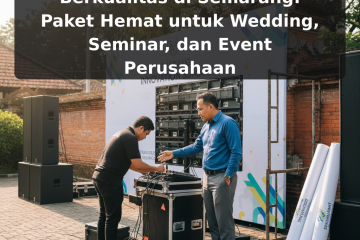 Sewa Videotron dan Backdrop Berkualitas di Semarang: Paket Hemat untuk Wedding, Seminar, dan Event Perusahaan