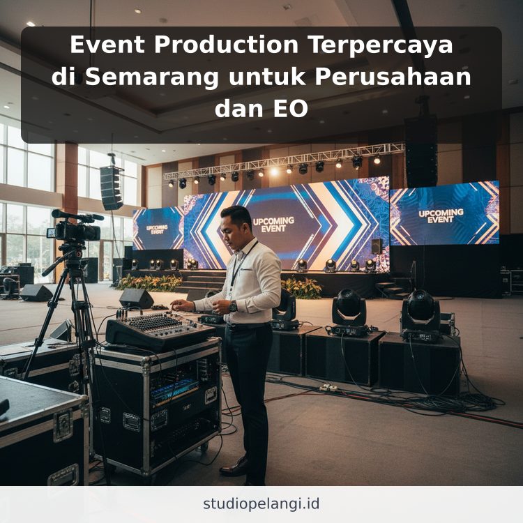 Event Production Terpercaya di Semarang untuk Perusahaan dan EO ilustrasi