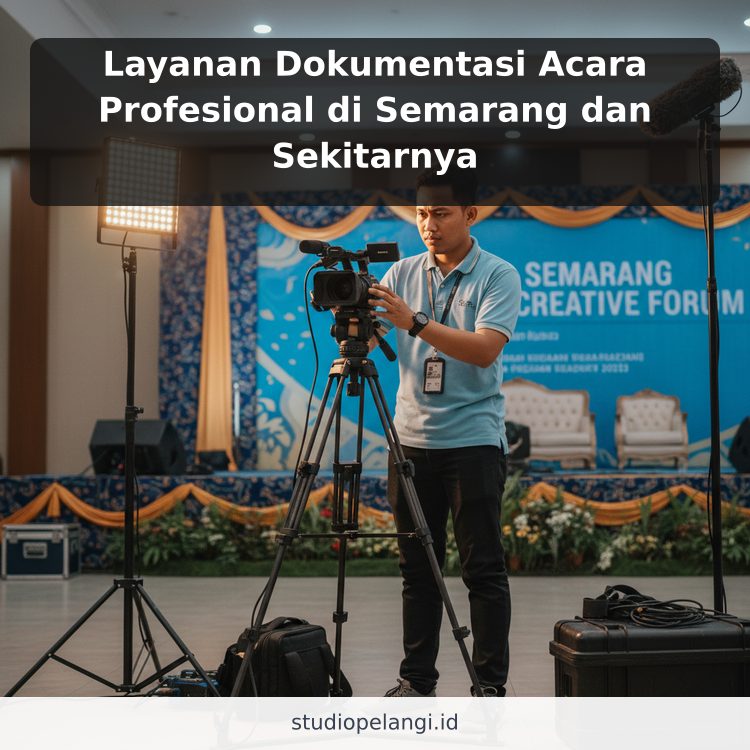 Layanan Dokumentasi Acara Profesional di Semarang dan Sekitarnya