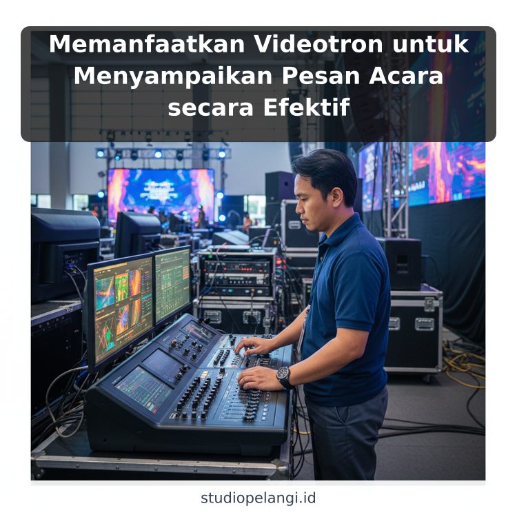Memanfaatkan Videotron untuk Menyampaikan Pesan Acara secara Efektif