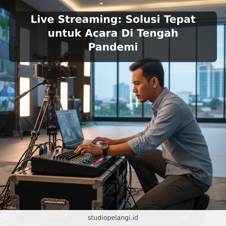 Live Streaming: Solusi Tepat untuk Acara Di Tengah Pandemi ilustrasi