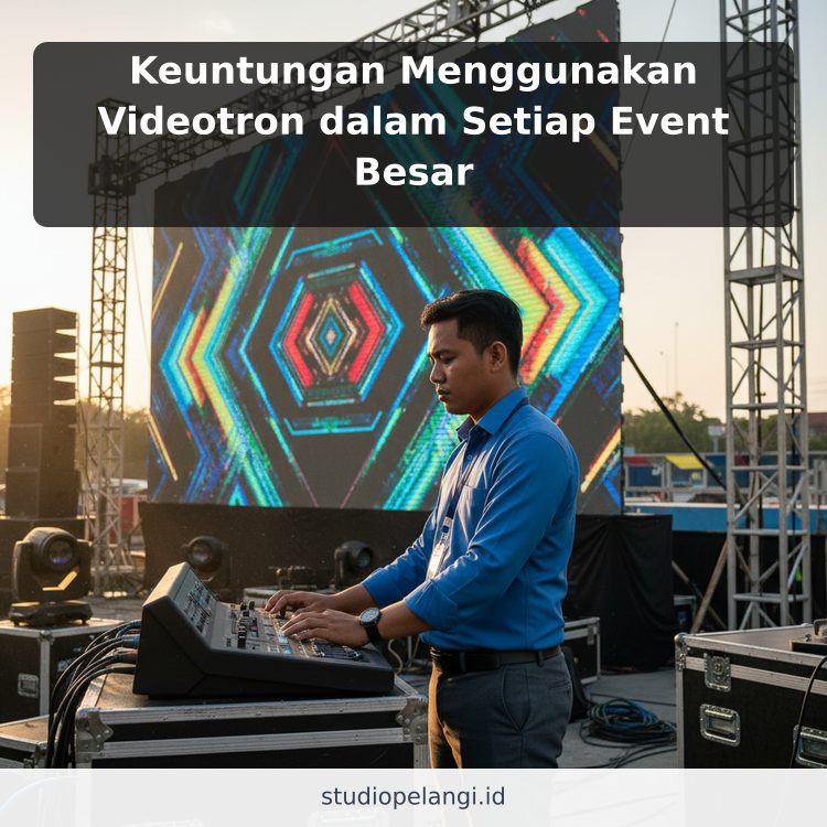 Keuntungan Menggunakan Videotron dalam Setiap Event Besar ilustrasi