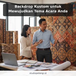 Backdrop Kustom untuk Mewujudkan Tema Acara Anda