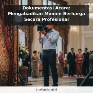 Dokumentasi Acara: Mengabadikan Momen Berharga Secara Profesional