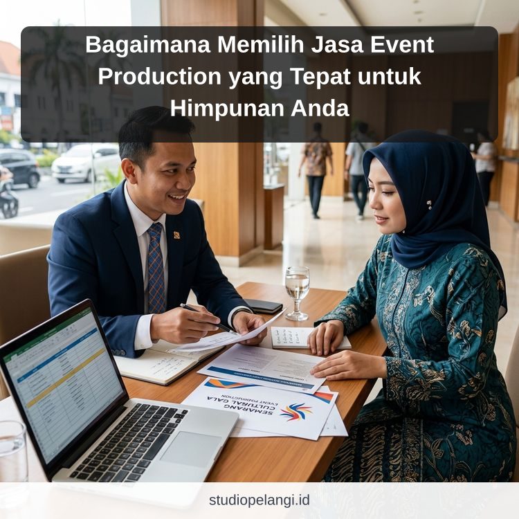 Bagaimana Memilih Jasa Event Production yang Tepat untuk Himpunan Anda ilustrasi