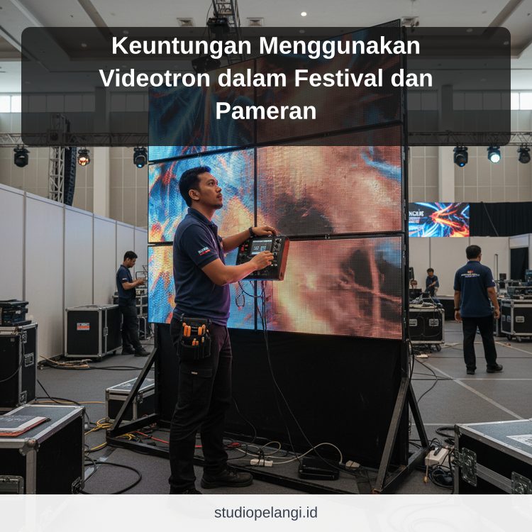 Keuntungan Menggunakan Videotron dalam Festival dan Pameran