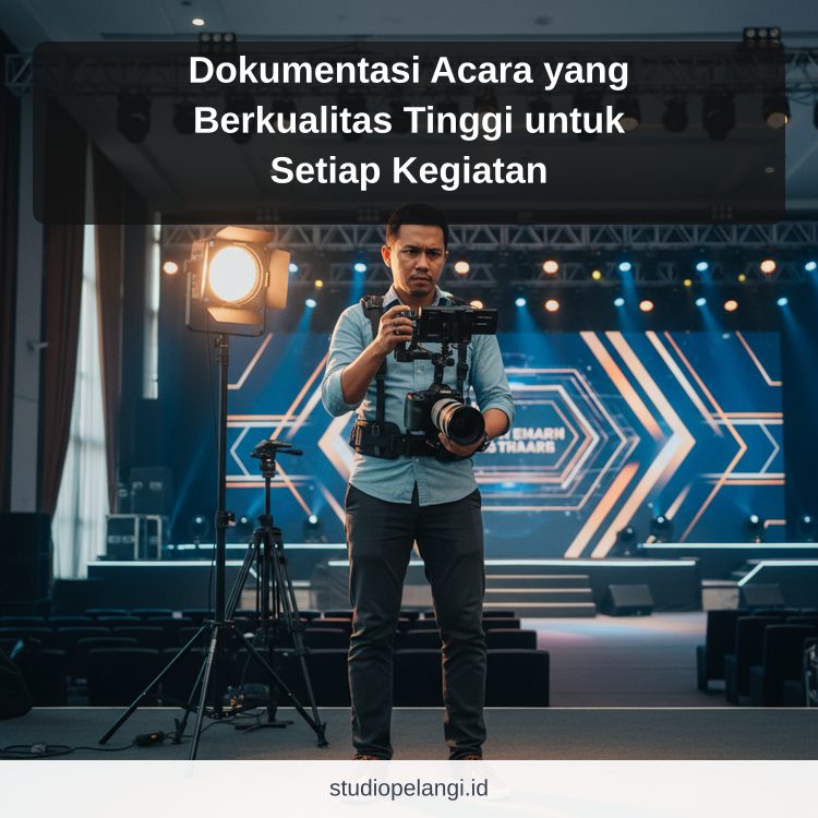 Dokumentasi Acara yang Berkualitas Tinggi untuk Setiap Kegiatan ilustrasi