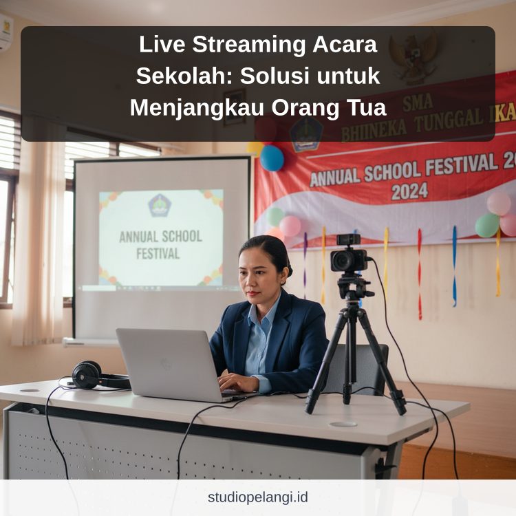 Live Streaming Acara Sekolah: Solusi untuk Menjangkau Orang Tua