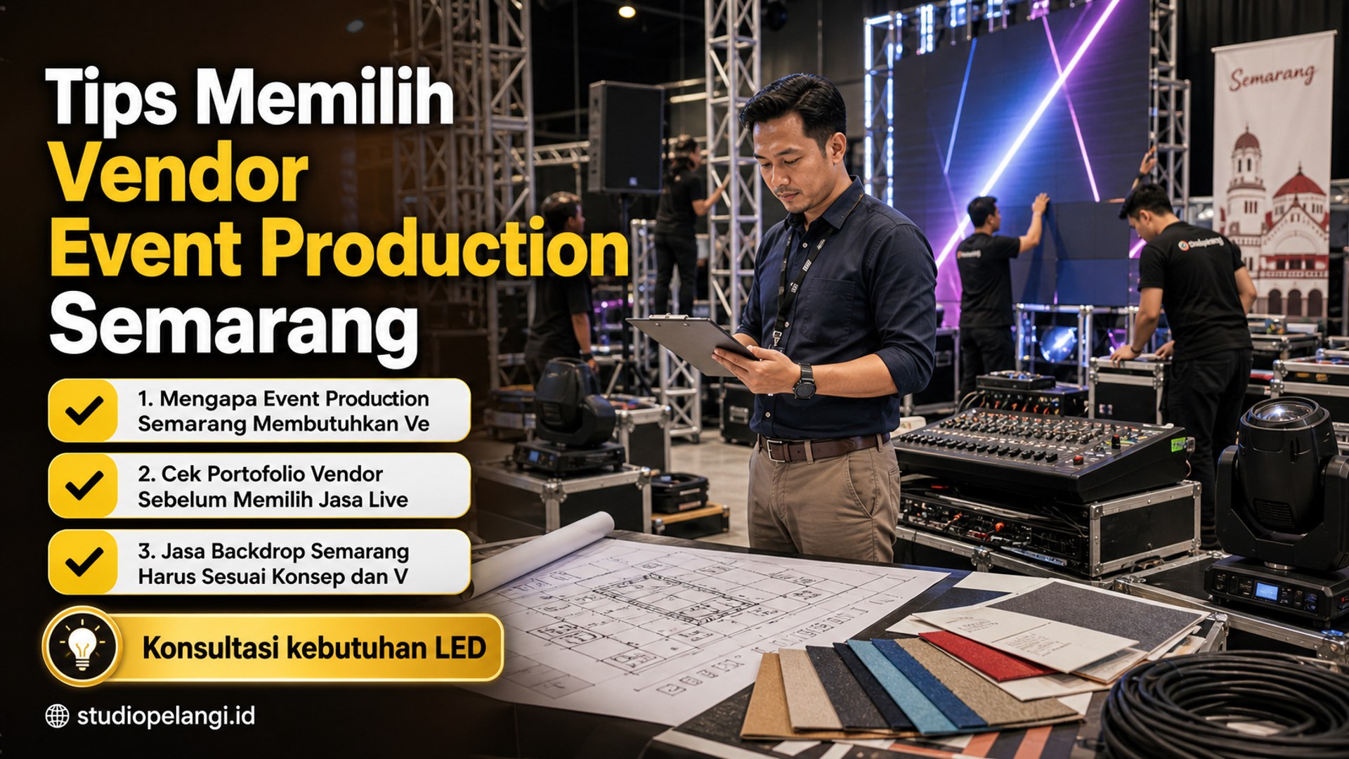 jasa live streaming semarang - Tips Memilih Vendor Event Production Semarang