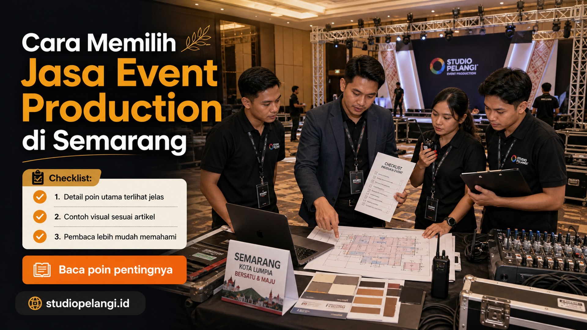 Ilustrasi jasa live streaming semarang - Cara Memilih Jasa Event Production di Semarang