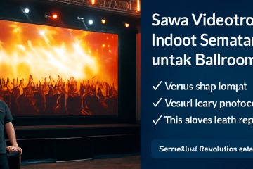 Sewa Videotron Indoor Semarang untuk Ballroom