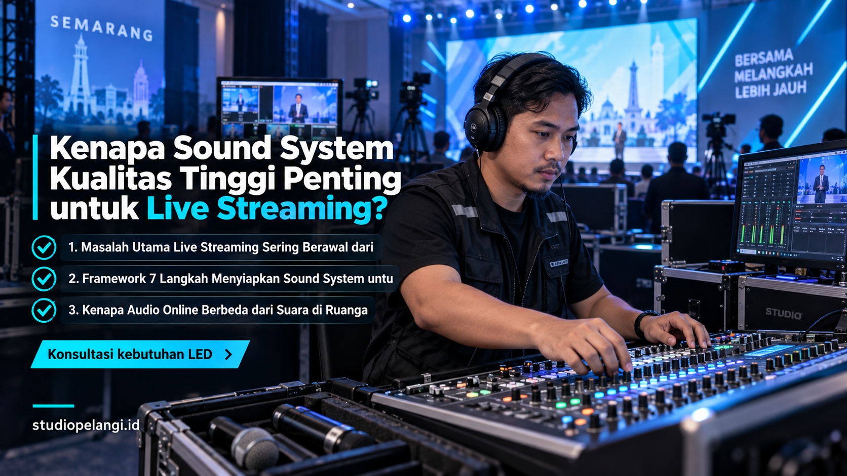 jasa live streaming semarang - Kenapa Sound System Kualitas Tinggi Penting untuk Live Streaming?
