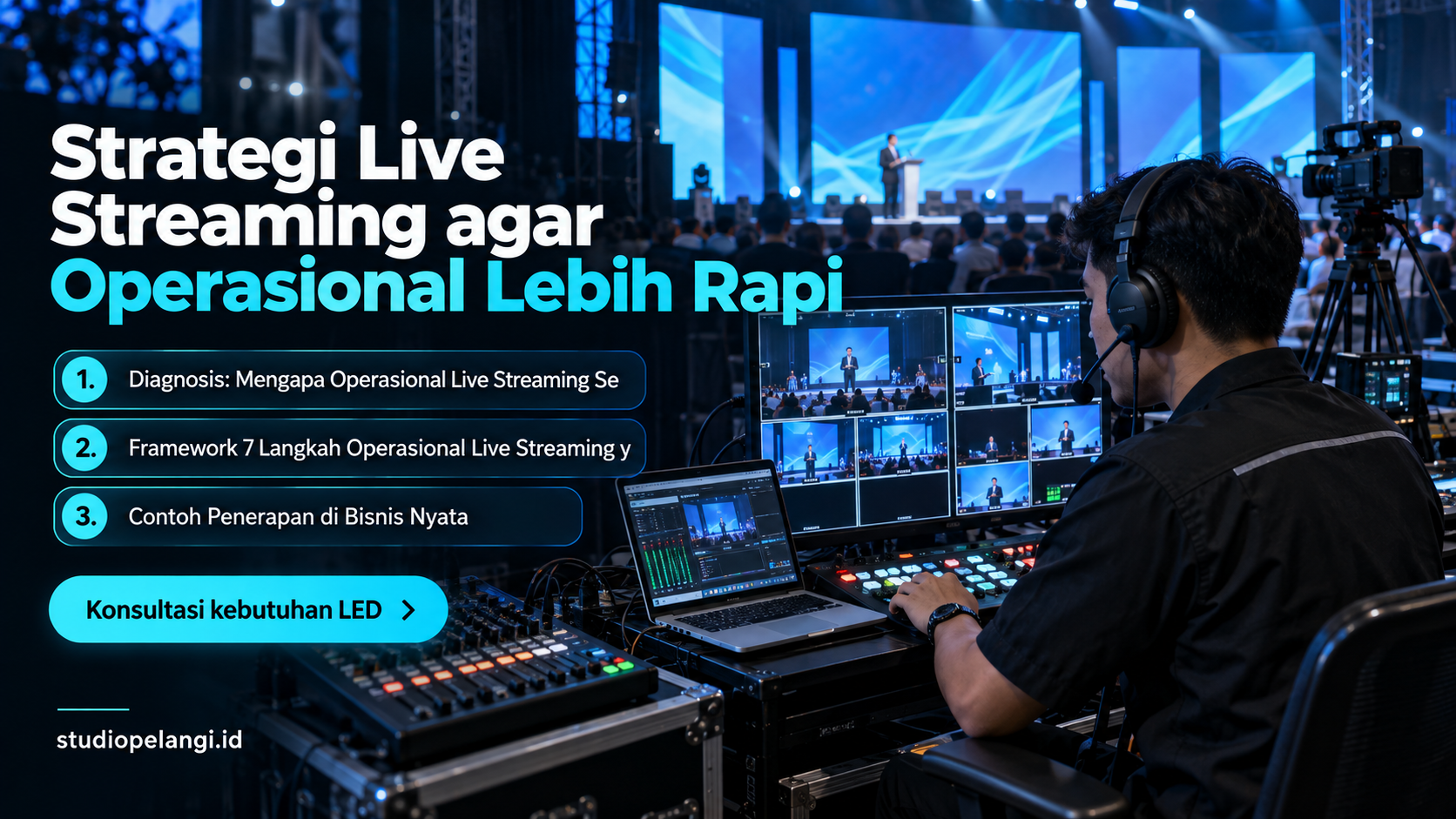 jasa live streaming semarang - Strategi Live Streaming agar Operasional Lebih Rapi