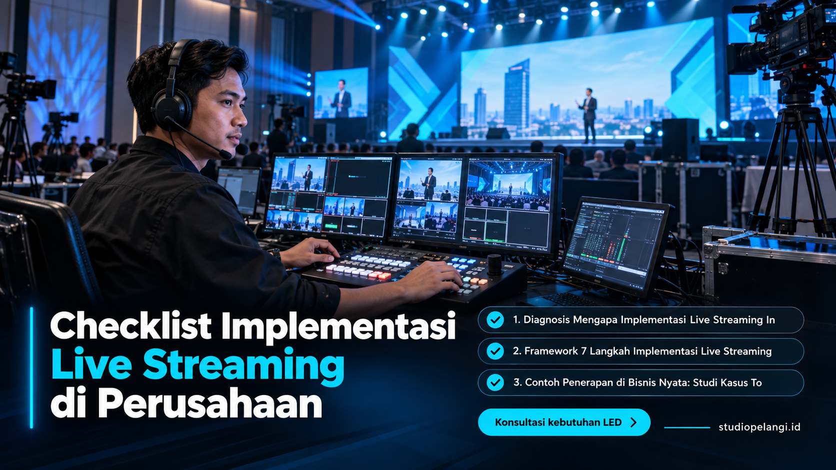 jasa live streaming semarang - Checklist Implementasi Live Streaming di Perusahaan