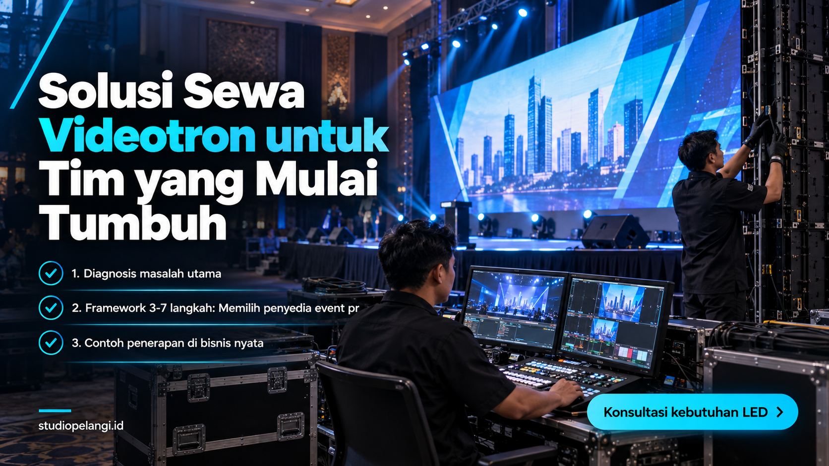 jasa live streaming semarang - Solusi Sewa Videotron untuk Tim yang Mulai Tumbuh