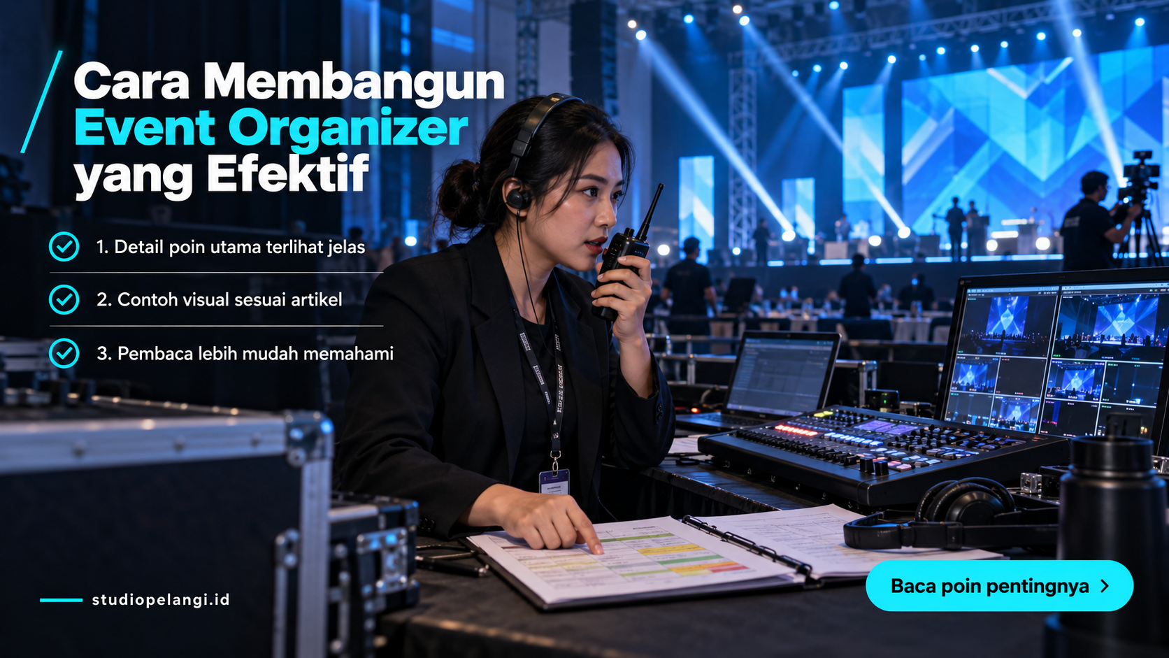 Ilustrasi jasa live streaming semarang - Cara Membangun Event Organizer yang Efektif