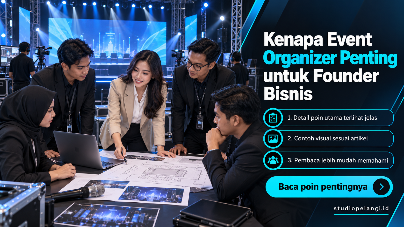 Ilustrasi jasa live streaming semarang - Kenapa Event Organizer Penting untuk Founder Bisnis