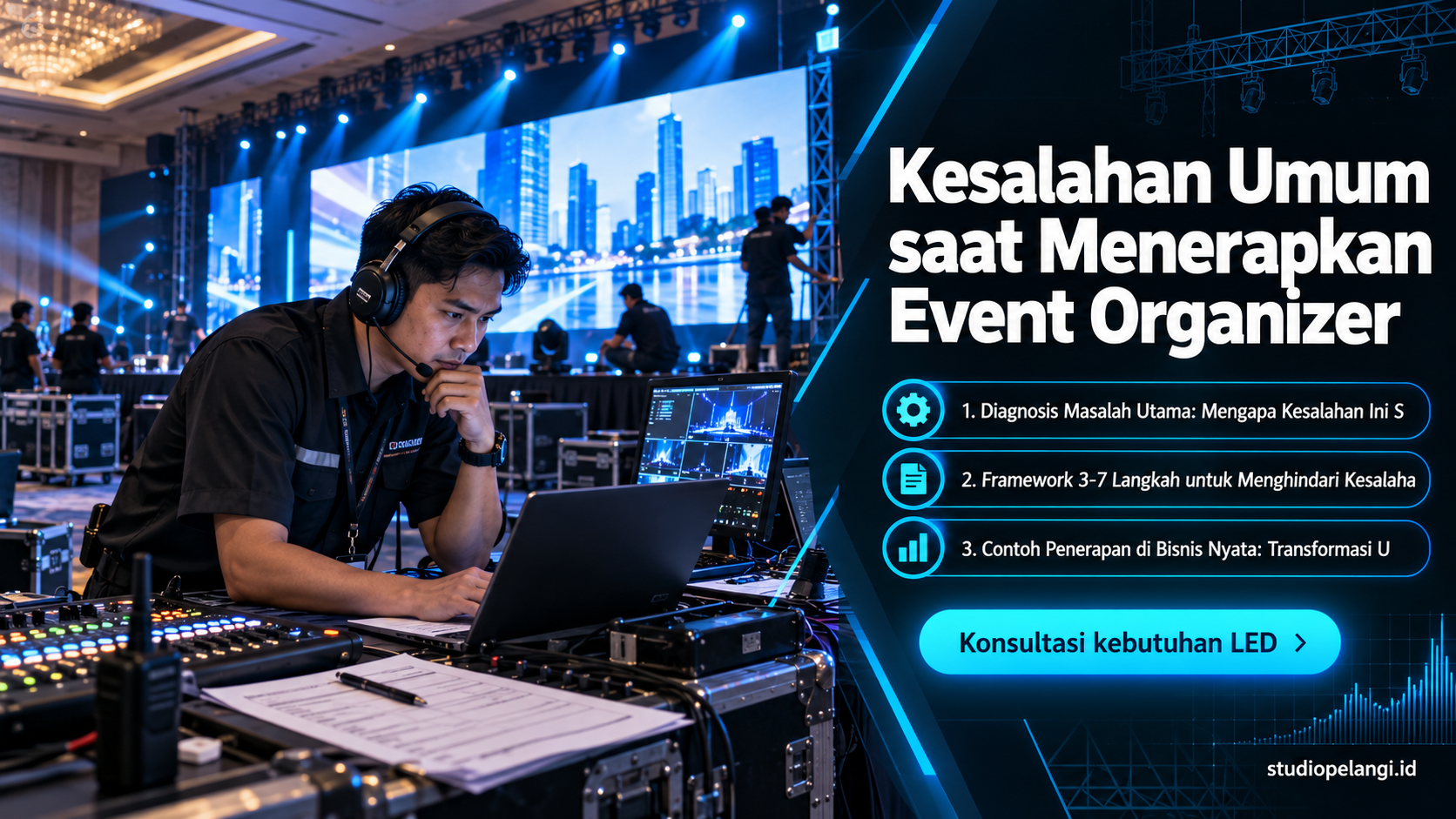 jasa live streaming semarang - Kesalahan Umum saat Menerapkan Event Organizer