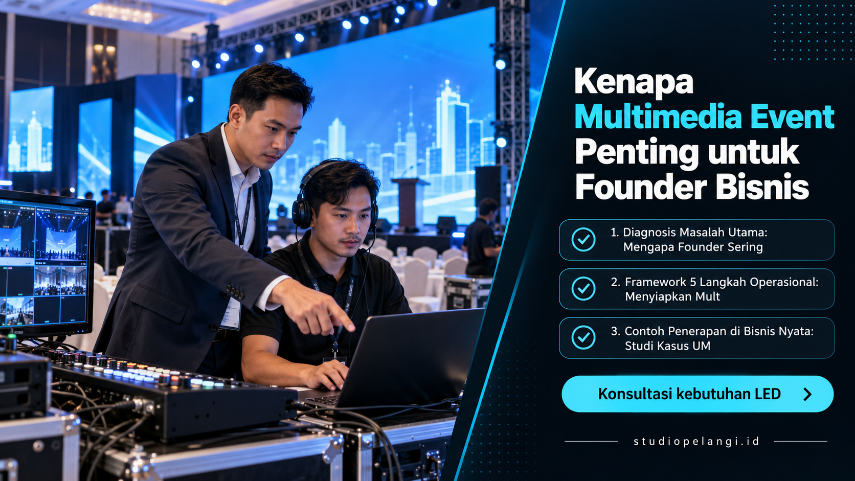 jasa live streaming semarang - Kenapa Multimedia Event Penting untuk Founder Bisnis