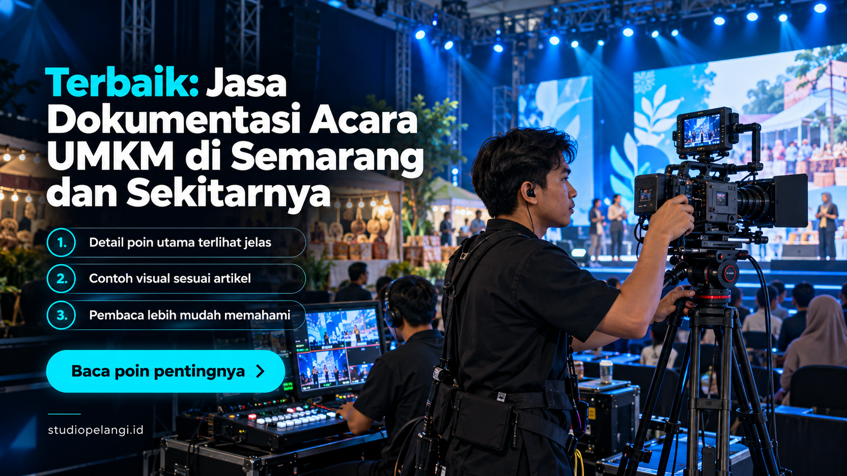 Ilustrasi jasa live streaming semarang - Terbaik: Jasa Dokumentasi Acara UMKM di Semarang dan Sekitarnya